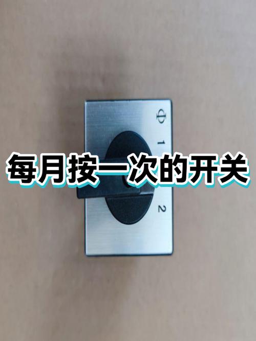 开关上每月按一次按钮有什么用