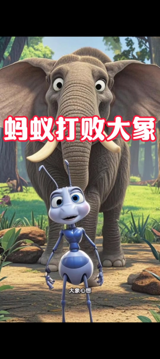 蚂蚁战胜大象的小故事缩略图