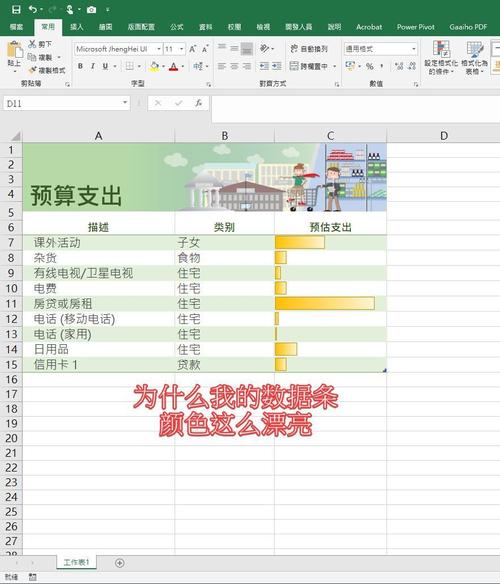 excel线条设置颜色