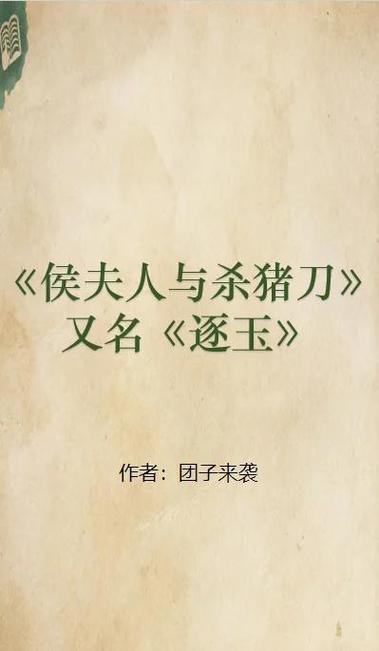 杀猪刀小说