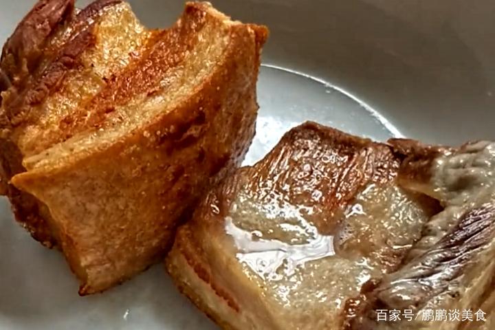 炸方块五花肉
