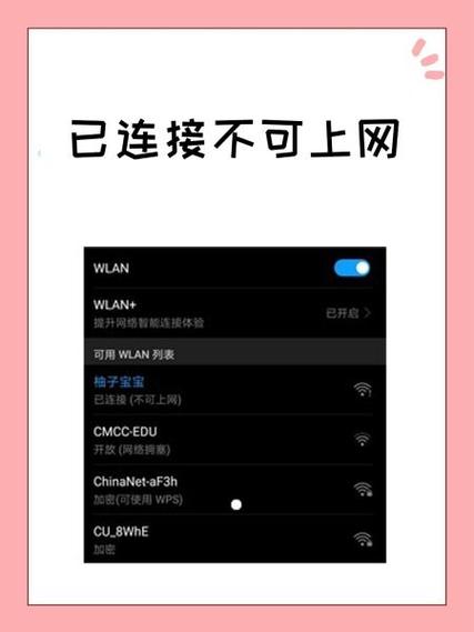 已连接不可上网啥意思