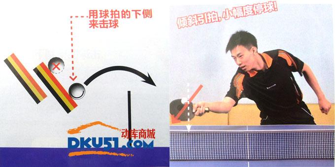 怎样接旋转球乒乓球