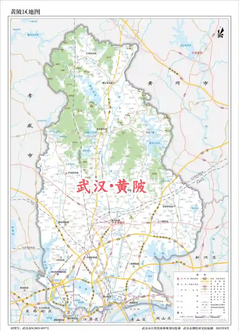 黄陂P57的详细路线图