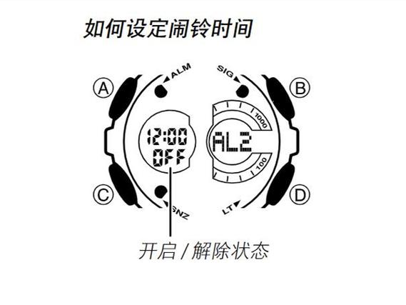 卡西欧如何取消alm截图