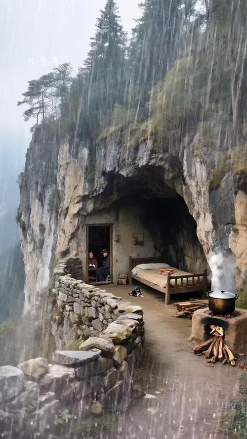 隐居在深山