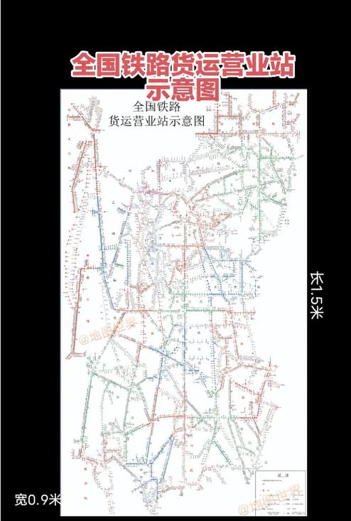 全国货运铁路线路图