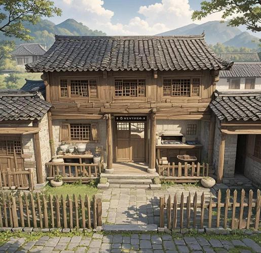 我的世界古风小宅院