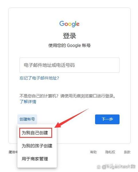 免费创建google账号缩略图