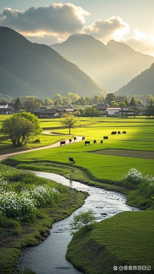 悠闲乡村生活图标
