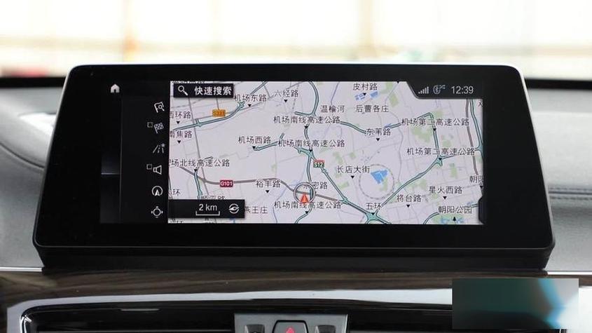 宝马x1怎么调出导航