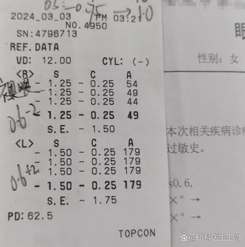 散光75度需要戴眼镜吗