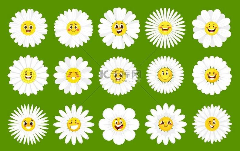 小雏菊表情emoji图标