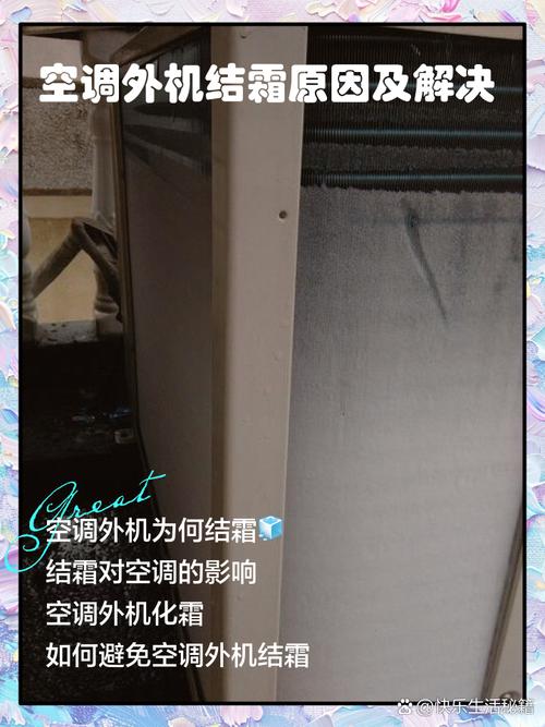 空调室外机除霜时转不转图标