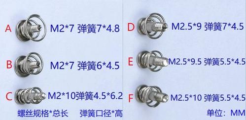 显卡散热固定螺丝