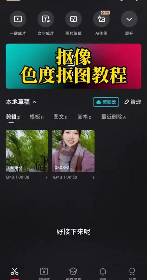 剪映抠图人物视频教程缩略图