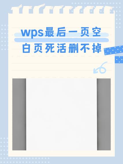 wps末尾空白页无法删除