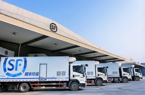 顺丰冷链物流图标
