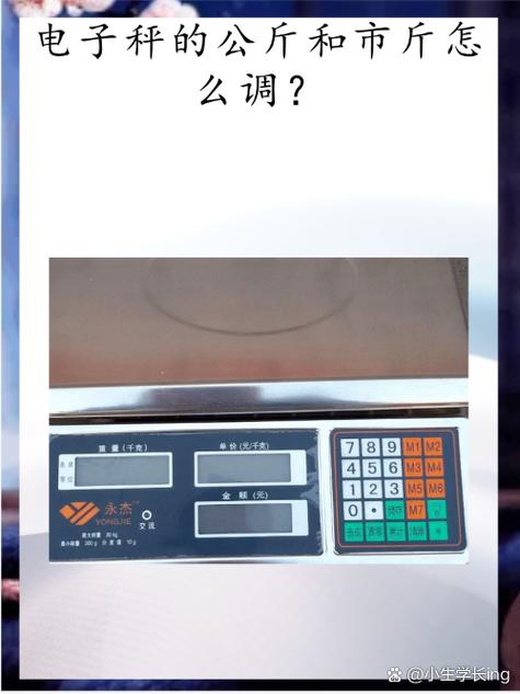 电子秤怎么看多少斤两和多少钱