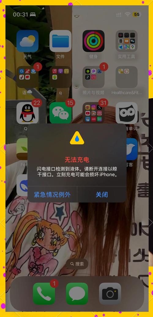 手机进水后充电变慢截图