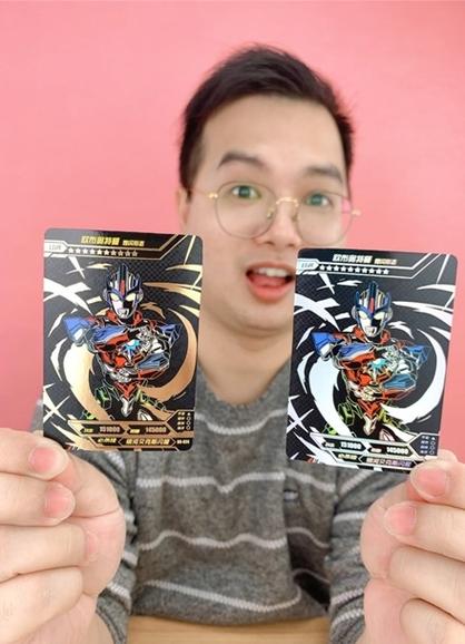 欧布奥特曼煌闪形态卡片3D