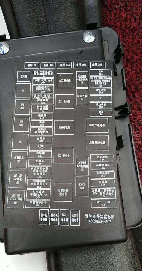 大灯保险丝