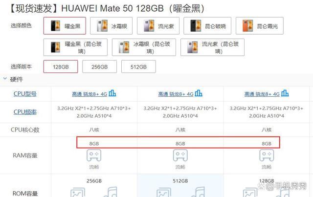 华为运行内存8g够用吗截图