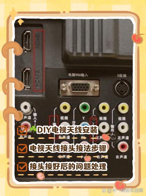 大锅天线怎么连接电视