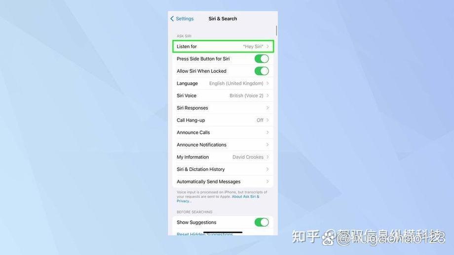 嘿siri可以改变唤醒口令图标