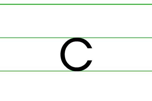 C这个的大写字母怎么读