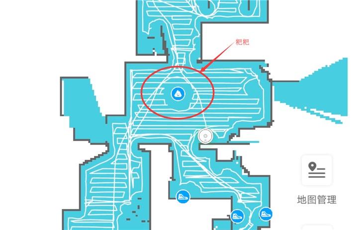 石头扫地机器人重置地图