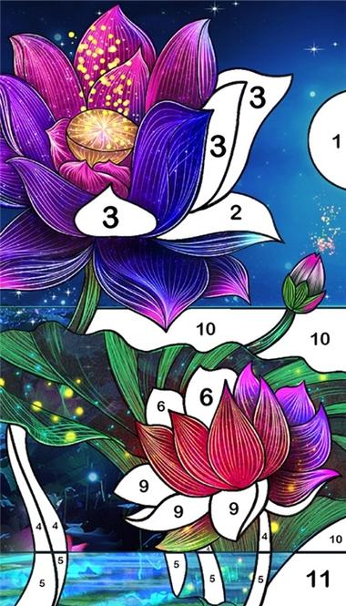 paint数字填色游戏破解版图标
