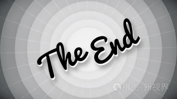 短视频结束字幕