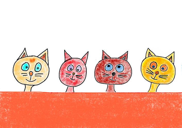 四只猫的游戏