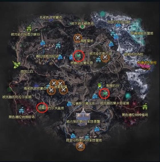 永恒之塔地图大全图标