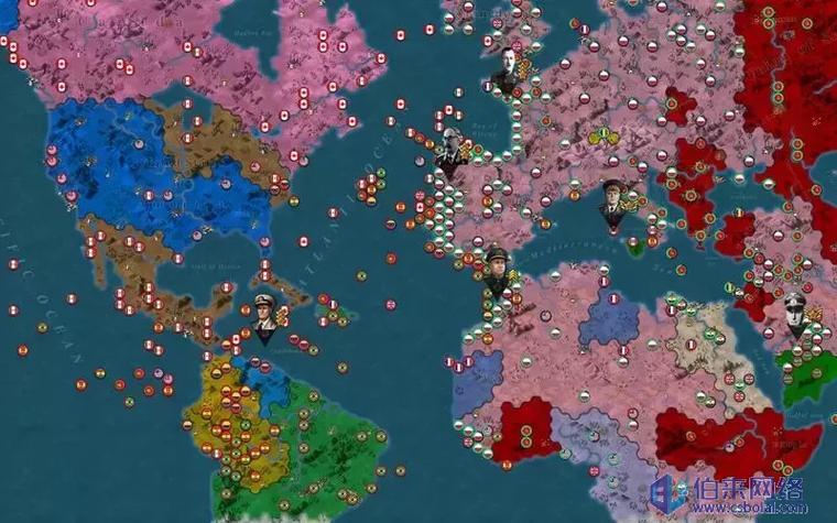 世界征服者4完整地图