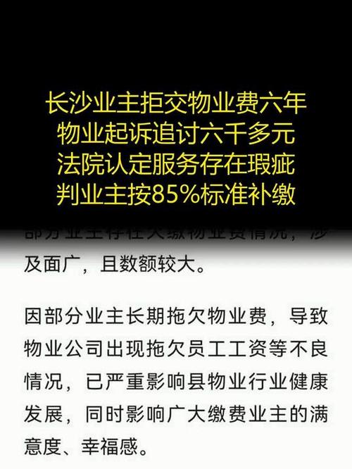 顶楼漏水拒交物业费胜诉截图