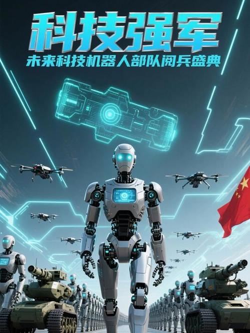 机器人阅兵视频