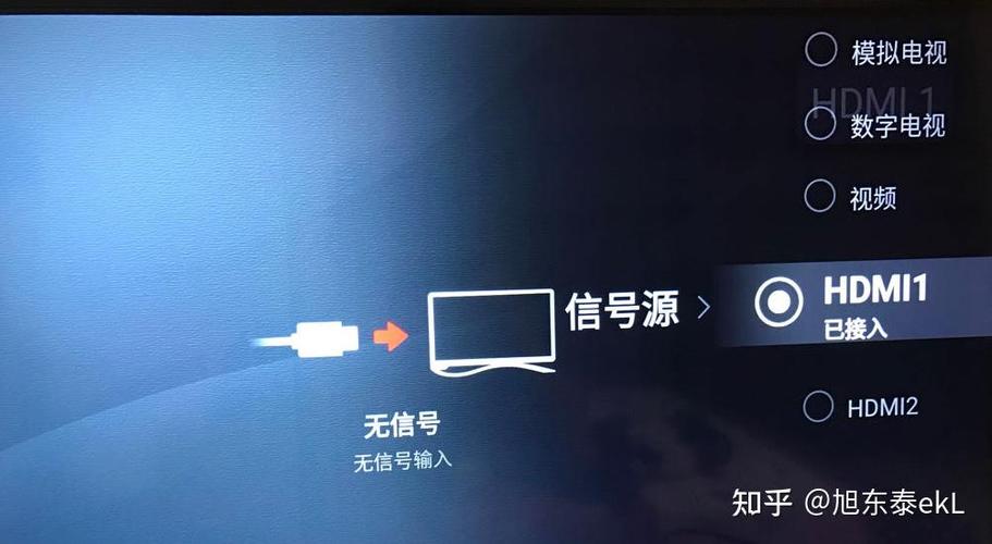 电脑hdmi接电视没信号