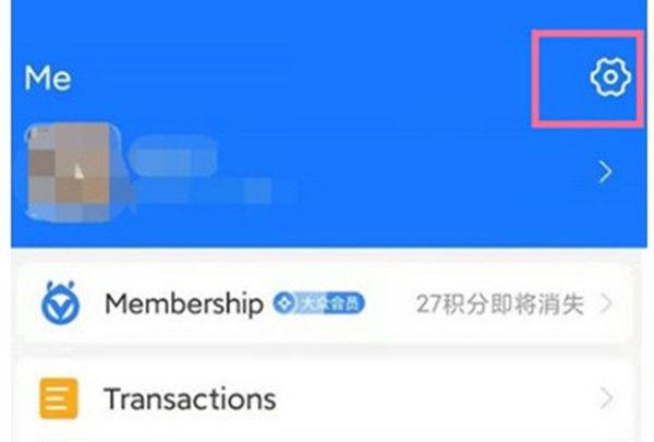 支付宝如何改成中文图标
