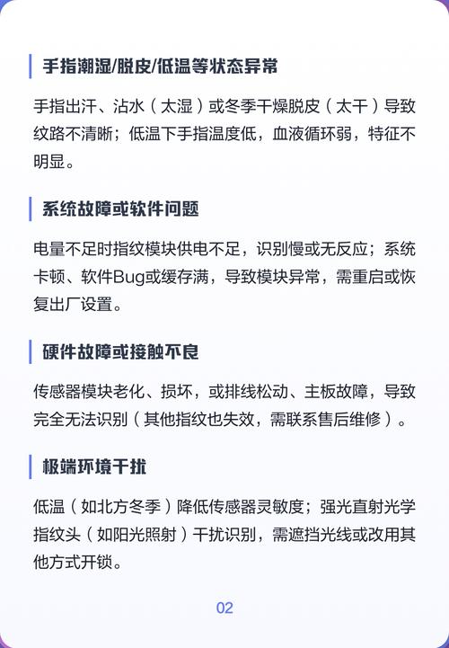指纹锁识别不了指纹是什么情况截图