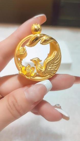 黄金凤凰吊坠图片缩略图