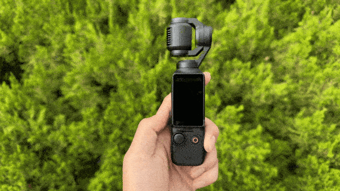 大疆Pocket怎么关闭云台自动旋转缩略图