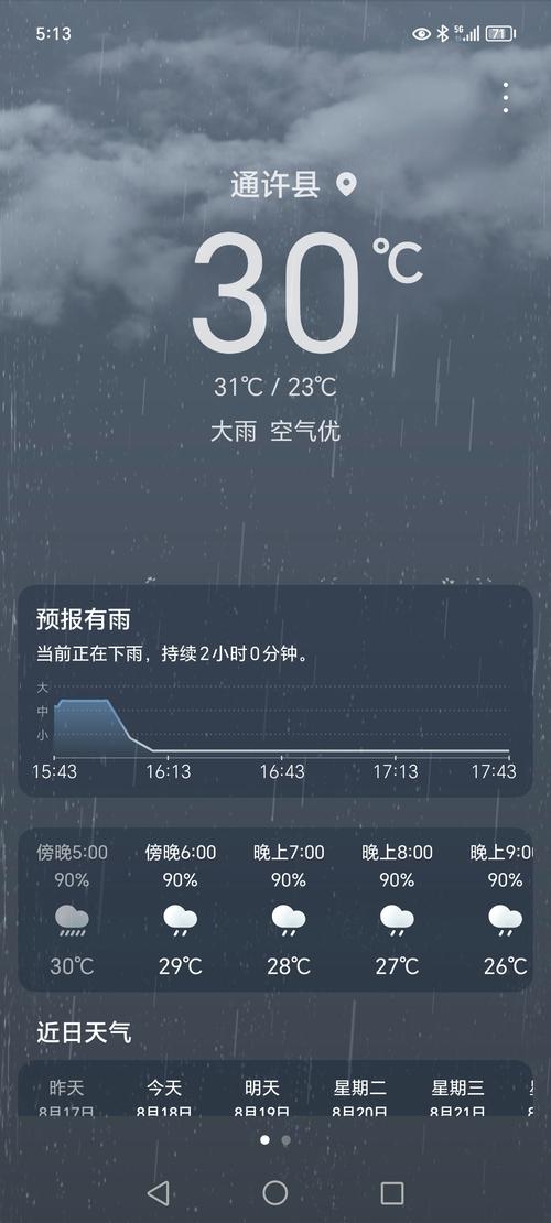 手机天气预报怎么设置缩略图