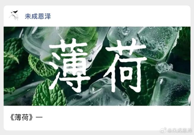 现代文阅读《薄荷》