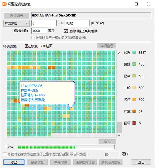 硬盘物理坏道能修复吗