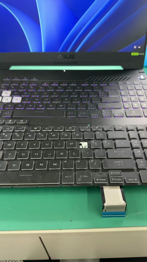 天选四键盘颜色怎么换图标