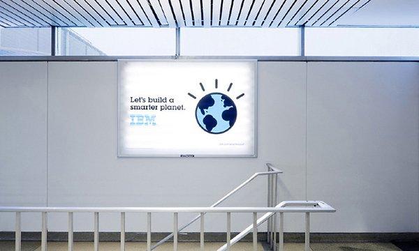 智慧地球智慧币和IBM图标