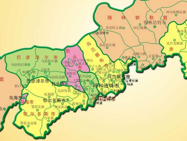 内蒙古自治区区划
