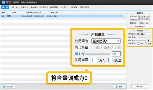 怎样才能让视频静音